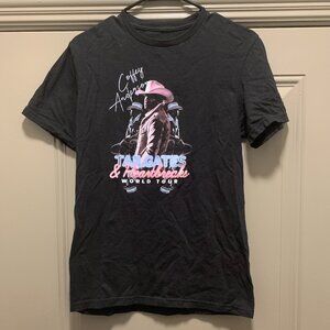 Coffey Anderson Men's Black Tailgates & Heartbreaks World Tour T-Shirt EUC